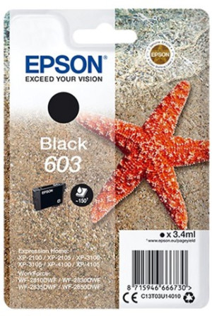 Tusz Epson 603 Black (8715946666730). Tusze do drukarek
