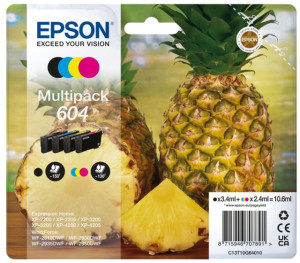 Zestaw tuszy Epson 604 Multipack Cyan/Magenta/Yellow/Black (8715946707891). Tusze do drukarek