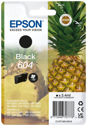 Tusz Epson 604 Black (8715946707778). Tusze do drukarek
