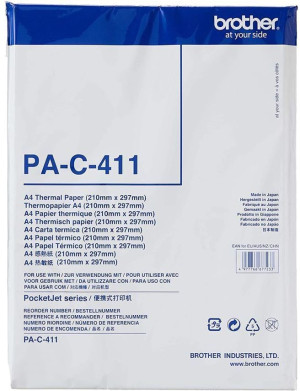 Papier termiczny Brother PAC411 A4 73 g/m2 100 arkuszy. Papier specjalny