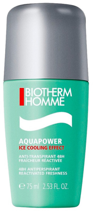 Antyperspirant Biotherm Homme Aquapower Ice Cooling Effect w kulce 75 ml (3614272476073). Dezodoranty i antyperspiranty