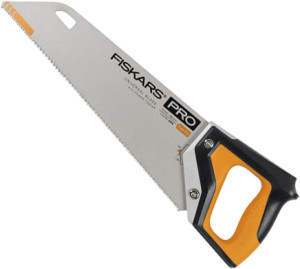 Piła ręczna Fiskars PowerTooth 380 mm 9 TPI (1062930). Piły ręczne