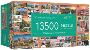 Puzzle Trefl UFT Podróż tysiąca mil 13500 elementów (5900511810257). Puzzle i układanki