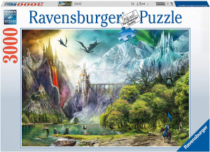 Puzzle Ravensburger Panowanie smoków 3000 elementów (4005556164622). Puzzle i układanki
