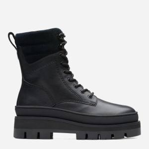 Trapery damskie Clarks CLA26174060 41 Czarne (5063090291760). Buty za kostkę damskie