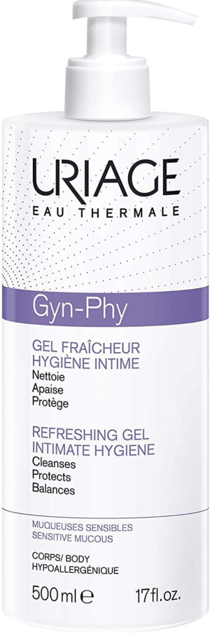 Żel do higieny intymnej Uriage Gyn-Phy Intimate Hygiene Refreshing Gel 500 ml (3661434005886). Kosmetyki do higieny intymnej