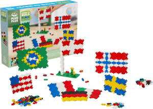 Klocki konstrukcyjne Plus Plus Learn To Build Flags Of The World 500 elementów (5710409107617). Klocki