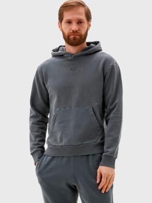 Bluza męska z kapturem kangurka Reebok Ri Washed Oth Hood 100200156 S Szara (1200143474259). Bluzy z kapturem męskie