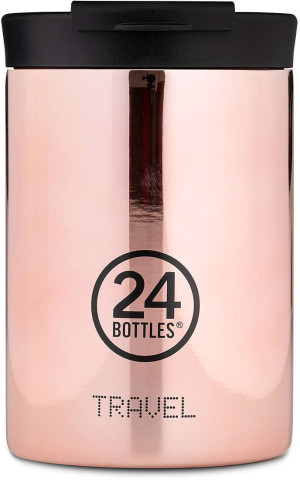 Kubek 24Bottles Travel Tumbler 350 ml Rose Gold (8051513925559). Naczynia termiczne do napojów