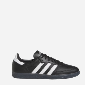 Sneakersy damskie ze skóry naturalnej adidas FA Samba ID7339 40.5 (7UK) 25.5 cm Czarne (4066754033097). Tenisówki i trampki damskie