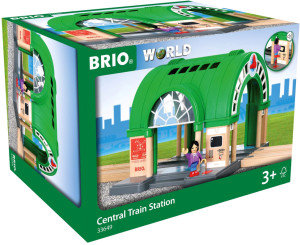 Zestaw do zabawy Brio World Central Train Station with Ticket Machine (7312350336498). Kolejki i akcesoria