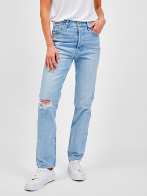 Jeansy slim fit damskie GAP 753424-00 25 Niebieskie (1200060949182). Jeansy damskie