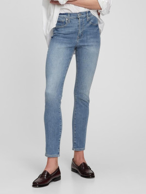Jeansy skinny damskie GAP 703495-00 28 Niebieskie (1200056844835). Jeansy damskie