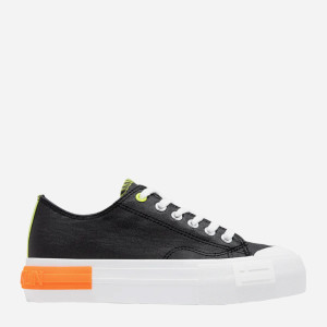 Trampki damskie na platformie D.Franklin One Way Low Summer Club DFSH389001-BLAC 41 (10US/7.5UK) 26.6 cm Czarne (8445333399575). Tenisówki i trampki damskie
