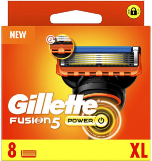 Wymienne wkłady do maszynki do golenia Gillette Fusion 5 Power 8 szt (8001090420473). Wkłady i ostrza do maszynek