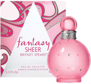 Woda toaletowa damska Britney Spears Fantasy Sheer 100 ml (0719346256346). Perfumy damskie