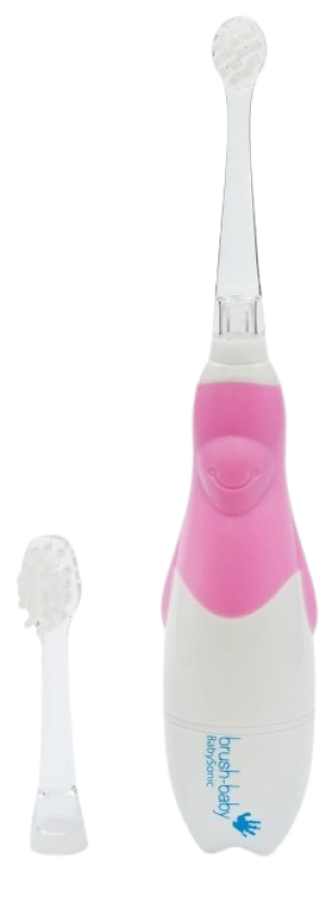 Elektryczna szczoteczka do zębów Brush-Baby BabySonic różowa. Szczoteczki elektryczne i irygatory