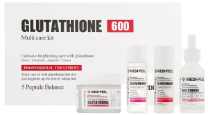 Zestaw do twarzy Medi-Peel Glutathione Multi Care Kit toner 30 ml + emulsja 30 ml + serum 30 ml + krem 50 g (8809409347233). Zestawy do pielęgnacji twarzy