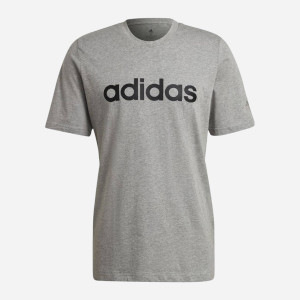 Koszulka męska adidas M Lin Sj T GL0060 XL Szara (4062064816276). T-shirty męskie