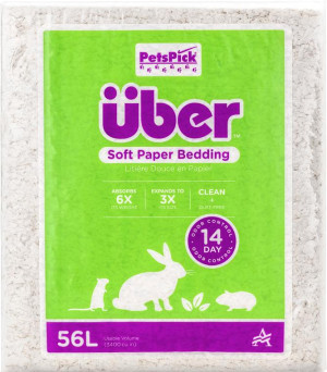 Papierowa ściółka Premier Pet Soft Paper Bedding White 56 l (0037461414565). Podłoża i żwirki do kuwet