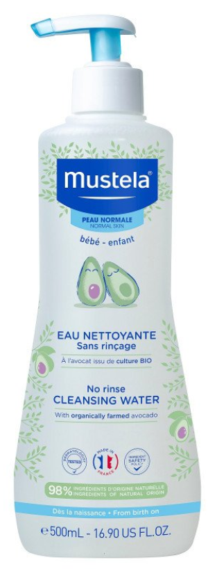 Dziecięca woda micelarna Mustela No-Rinse Cleansing Water 500 ml (3504105035426). Kosmetyki pielęgnacyjne dla dzieci i niemowląt