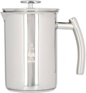 Spieniacz do mleka Bialetti Cappuccinatore Acciaio ręczny 330 ml (AGDBLTSDM0010). Spieniacze do mleka