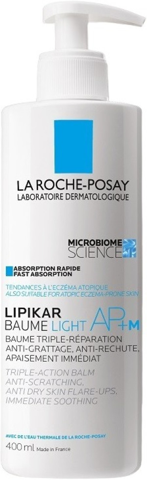 Balsam do ciała i twarzy La Roche Posay Lipikar Light AP+M kojący 400 ml (3337875803786). Kremy i balsamy do ciała