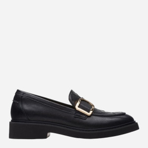 Loafersy damskie skórzane Clarks CLA26176778 41 Czarne (5063090721076). Loafersy damskie