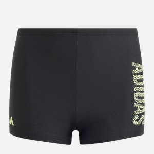 Kąpielówki chłopięce bokserki adidas Logo Swim Bxr IK9654 104 Czarne (4067887259415). Kąpielówki chłopięce