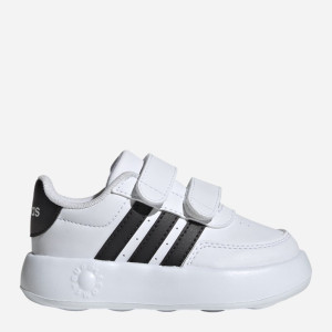 Sneakersy chłopięce adidas Breaknet 2.0 CF I ID5276 23 Białe z czarnym (4066759164680). Tenisówki i trampki chłopięce