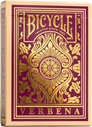Karty do gry Bicycle Verbena Floral Premium Playing Cards Gold Foil (0073854094686). Karty do gry