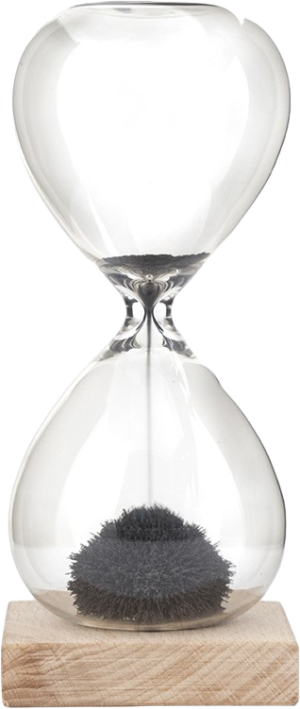 Klepsydra Kikkerland Magnetic Hourglass (0612615073463). Zegary stołowe