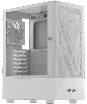 Obudowa Krux Vako White RGB (KRXD005). Obudowy komputerowe