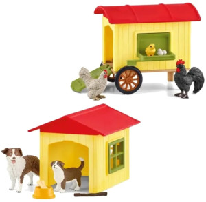Zestaw do zabawy z figurkami Schleich Farm World 2-in-1 Bundle (4059433855233). Zestawy zabawek dla dzieci
