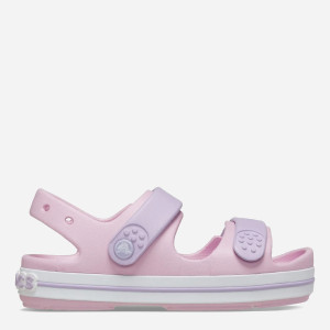 Sandały młodzieżowe dla dziewczynki Crocs Crocband Cruiser Sandal Kids 209423-84I 38-39 (J68) Różowe (196265635986). Sandały dziewczęce