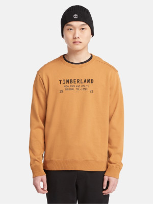 Bluza bez kaptura męska Timberland TB0A6FMV S Beżowa (196247870077). Bluzy bez kaptura męskie
