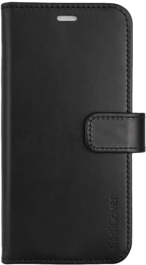 Etui z klapką RadiCover Radiation Protection Wallet Vegan Leather 2in1 do Apple iPhone 13/14 Exclusive Black (5712869102737). Etui i pokrowce na telefony