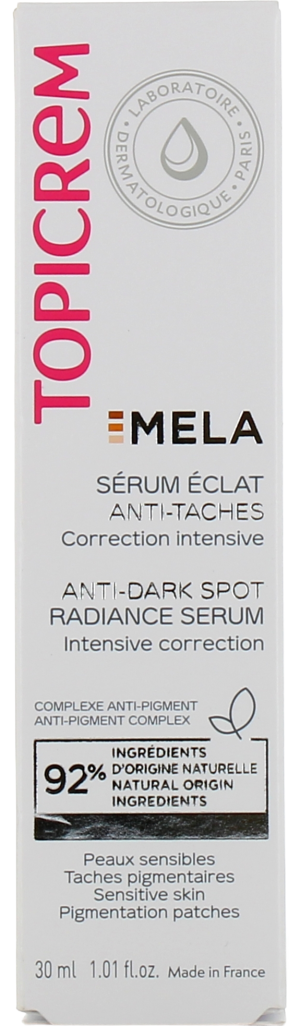 Serum do twarzy Topicrem Mela Anti-Dark Spot Radiance 30 ml (3700281705003). Serum do twarzy
