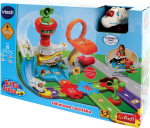 Zestaw do zabawy VTech Tut Tut Cars Departure Airport (5900511612417). Tory samochodowe dla dzieci