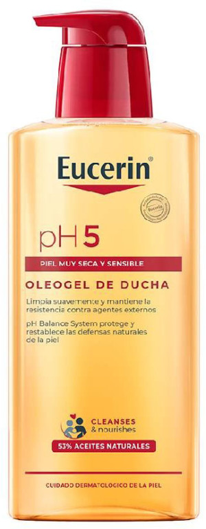 Olejek pod prysznic Eucerin Ph 5 chroniący skórę 400 ml (4005800631221). Żele pod prysznic