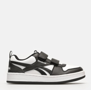 Sneakersy chłopięce na rzepy Reebok Royal Prime 2 100033496 27 Biały/Czarny (4066761904113). Tenisówki i trampki chłopięce