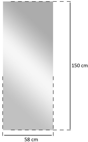Samoprzylepna folia Maximex Lustrzana 150 x 58 cm (4008838918739). Naklejki na ścianę