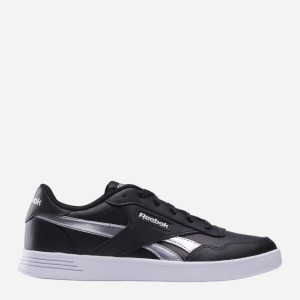 Sneakersy damskie do kostki Reebok Court Advance 100202591 38.5 (5.5UK) Czarny/Srebrny (1200143820391). Tenisówki i trampki damskie