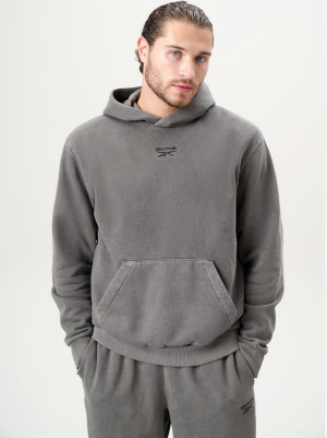 Bluza z kapturem męska Reebok Ri Washed Oth Hood 100205480 XL Czarna (1200143834220). Bluzy z kapturem męskie