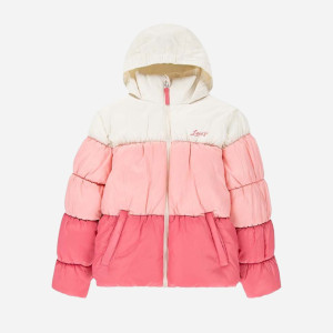 Kurtka młodzieżowa dziewczęca przejściowa Levi's 4EH86-929-AFO 12A 146-152 cm Wielobarwna (3666643037222). Kurtki dziewczęce