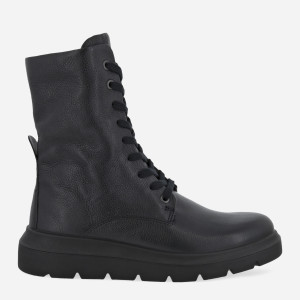 Trapery damskie skórzane Ecco ECC216213-01001 38 Czarne (194890904668). Buty za kostkę damskie
