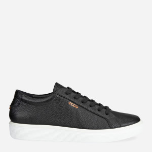 Sneakersy damskie skórzane Ecco Soft 60 W 219203-01001 36 Czarne (194891254571). Tenisówki i trampki damskie