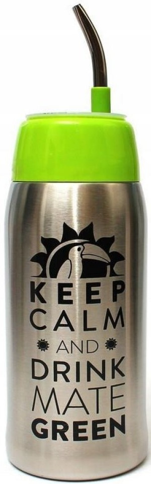 Termos Oranżada Matermo Yerbomos Drive 580 ml green z logo (5906735486339). Termosy