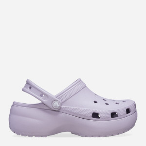 Chodaki damskie na platformie Crocs Classic Platform Clog W 206750-5PS 42,5 Lilowe (196265745999). Chodaki damskie