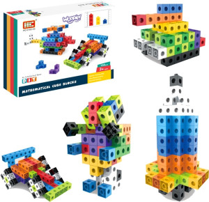 Klocki konstrukcyjne Woopie Diy Mathematical Cube 150 elementów (5904326944381). Klocki
